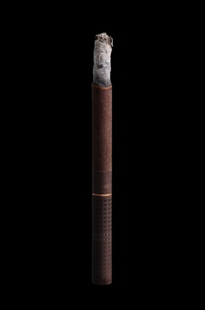 Close-up of Tobacco Cigarettes Background or textureの写真素材