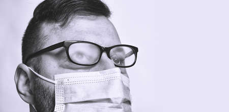 Fogged glasses. Discomfort experienced in wearing a face mask.