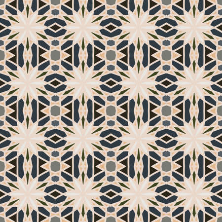 Seamless ornate pattern in Arabic style. Vector illustration.