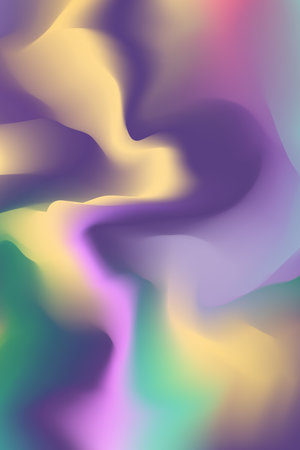 Vibrant Gradient Background. Blurred Color Wave.のイラスト素材