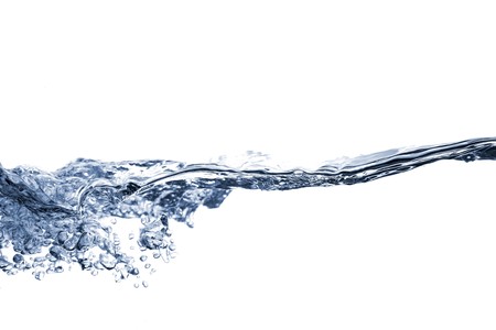 Freakish splashes transparent close up at its finest.の写真素材