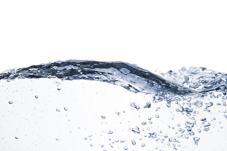 Freakish splashes transparent close up at its finest.