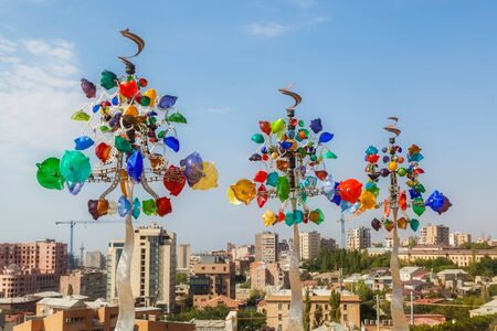 the museum open-air the Cascade in Yerevanのeditorial素材