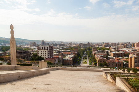 the museum open-air the Cascade in Yerevanのeditorial素材