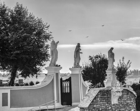 Kamianets-Podilskyi city in Ukraineの写真素材