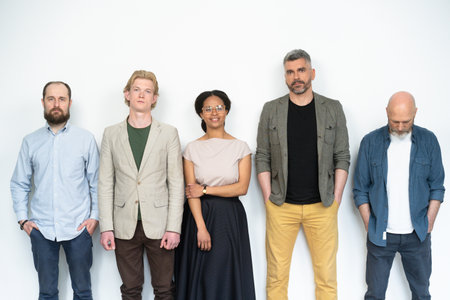 Workforce available in job market. Each individual represents different skills, and experiences, reflecting diversity and inclusivity of todays workplaces. Concept of employees and job market. High quality photoの写真素材