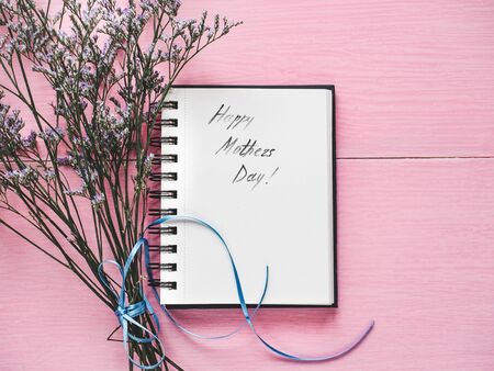 Preparing for Mothers Dayの写真素材