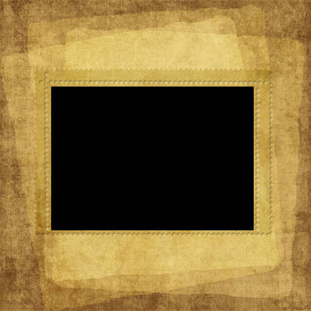 Vintage card from old paper on the abstract backgroundの写真素材