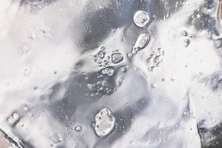 Background from ice surface. Abstract background.の写真素材