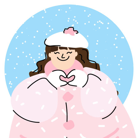 Inspire inclusion social campaign. International Womens Day.のイラスト素材