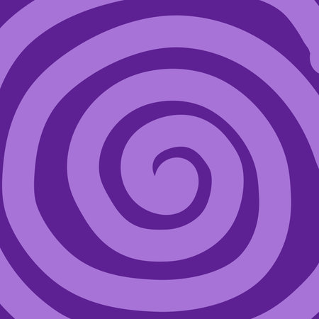 Art of a purple spiral on a purple backgroundのイラスト素材
