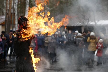 02 02 2018 Belarus city of Gomel. The celebration of the national holidayのeditorial素材