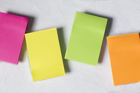 Bright colorful paper close-up
