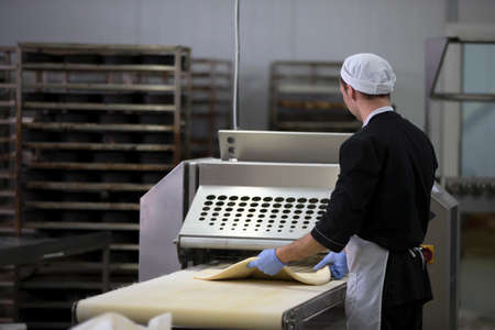Belarus, the city of Gomel, January 22, 2017. Culinary shop for baking bakery products and...