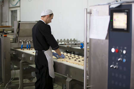 Belarus, the city of Gomel, January 22, 2017. Culinary shop for baking bakery products and...
