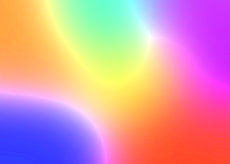 Abstract bright neon gradient background. Strokes of rich colors