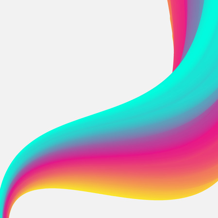 Bright abstract colorful pattern on white background. Vector illustration.のイラスト素材