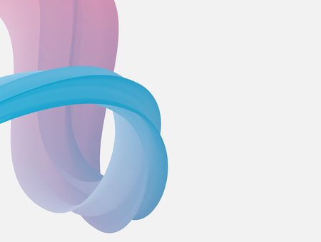 Abstract blue and lilac pattern on white background. Vector illustration.のイラスト素材