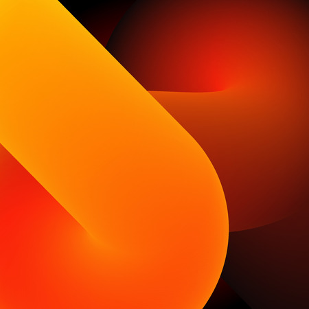 Bright orange abstract background. Vector illustration.