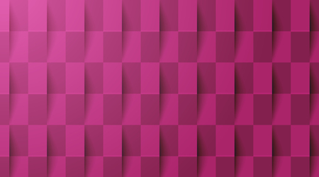 Pink geometric texture with checkered pattern. Vector paper background.のイラスト素材