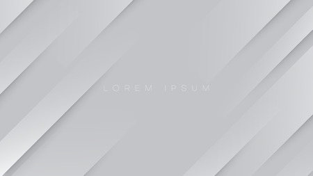 Grey abstract paper background. Creative solution for invitation, business card design. Blank template. Vector paper background.
のイラスト素材