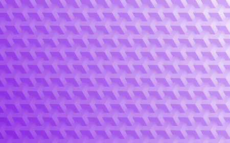 Lilac abstract texture with geometric pattern with 3d effect. Vector paper background.