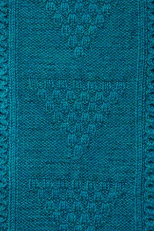 Texture of knitted handmade. Christmas sweater close up. Abstract background. Pattern.