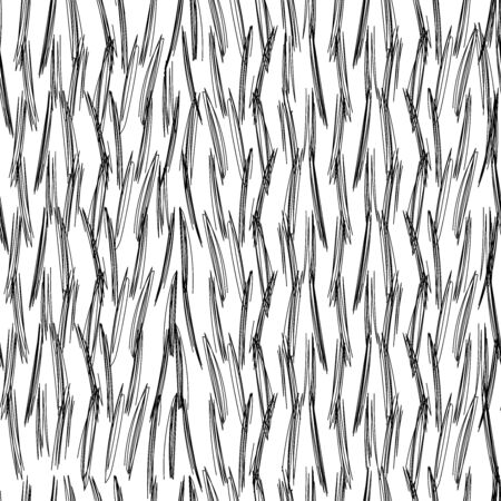 Seamless pattern. Hand drawn  scribble waves. Can be uset for textile, wallpapers, prints and web designのイラスト素材