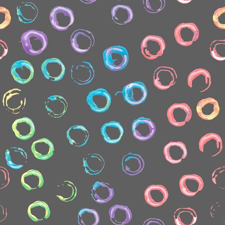 Hipster vector with brush stroke elements. Contemporary modern art simple decoration. Endless paint pattern. Expressive organic printのイラスト素材