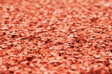 Texture of running track close-up for the sport background.の写真素材