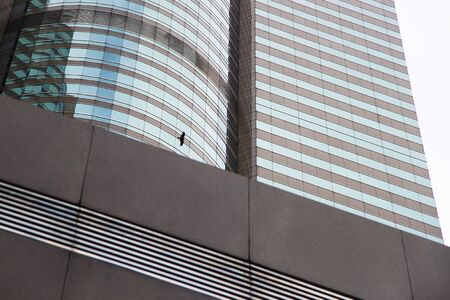 Business skyscrapers of Hong Kong and planning Black Kite