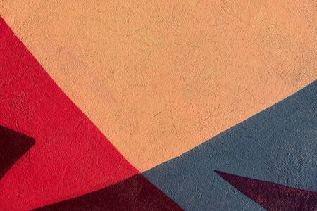 Colorful abstract textured background. Street art, plastered walの写真素材