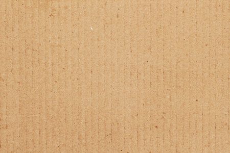 Craft paper in vertical strip, close-up of texture. Vintage background. Copy Spaceの写真素材