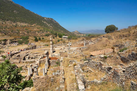 Ruins of Ephesus. Turkey