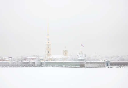 Peter and Paul fortress. Saint-Petersburg.Russiaのeditorial素材