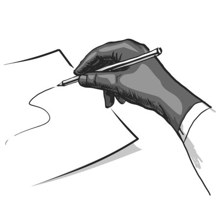 Hand draws. Vector illustrationのイラスト素材