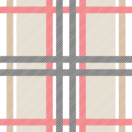 Seamless vector pattern with classical palette. Template for plaids, shirts, suits, dresses.のイラスト素材