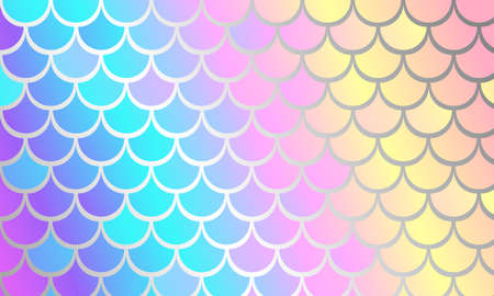 Abstract holographic scale background. Vector stock illustration.のイラスト素材