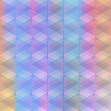 Abstract background of identical diamonds with different shades of color. Gradient. Vector illustration.のイラスト素材