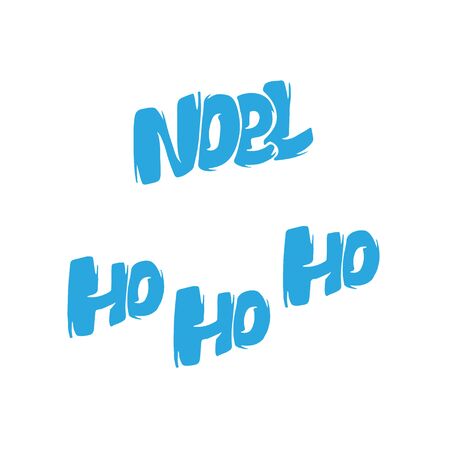 Vintage Merry Christmas And Happy New Year Calligraphic And Typographic Phrase. Hand drawn lettering quote. Vectorのイラスト素材