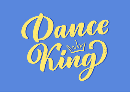 Hand drawn phrase about dance for print, logo and poster design. Lettering quote and creative concept. Vector illustrationのイラスト素材