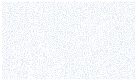 Scattered Geometric Line Shapes. Abstract Background Design. Vector Black and White Pattern.のイラスト素材