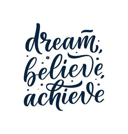 Funny hand drawn lettering. Cool phrase for print and poster design. Inspirational feminism slogan. Girl power quote. Greeting card template. Vector illustrationのイラスト素材