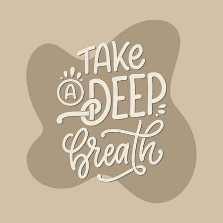 Lettering slogan about therapy. Mental healthcare. Funny quote for blog, poster and print design. Modern calligraphy text. Vector illustrationのイラスト素材