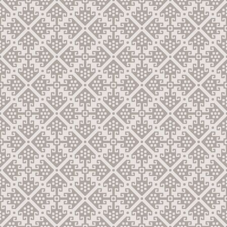 Seamless pattern, light colors. American Indians ethnic style. Appropriate for textile, packing materials, website background. Swatches are included in EPS file.のイラスト素材