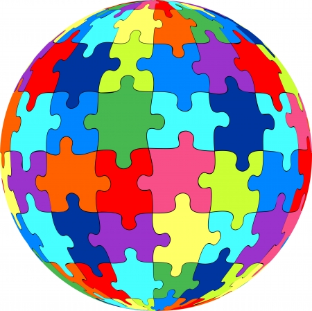 Puzzle ballのイラスト素材
