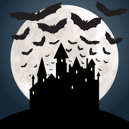 Halloween illustrationのイラスト素材