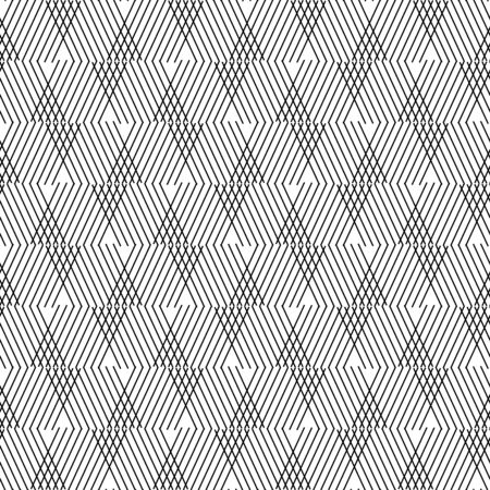 Seamless geometric pattern on white background  のイラスト素材