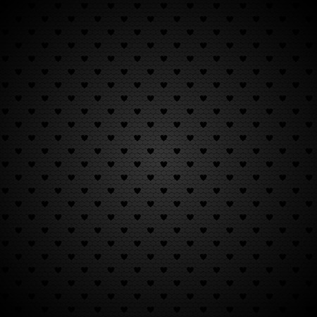 Seamless net pattern with hearts  for weddingのイラスト素材