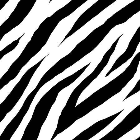 Zebra seamless pattern. Animal trendy fashion printのイラスト素材